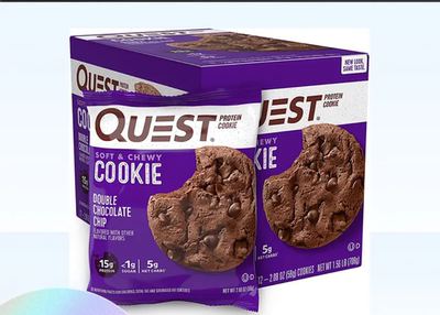 Quest protein white cookie whey Substitute snack蛋白曲奇饼干