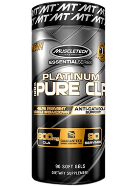 保税仓发Muscletech Fat blockers PLATINUM PURE CLA共轭亚油酸