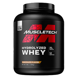 Muscletech hydrolyzed isolate whey protein powder 4lbs