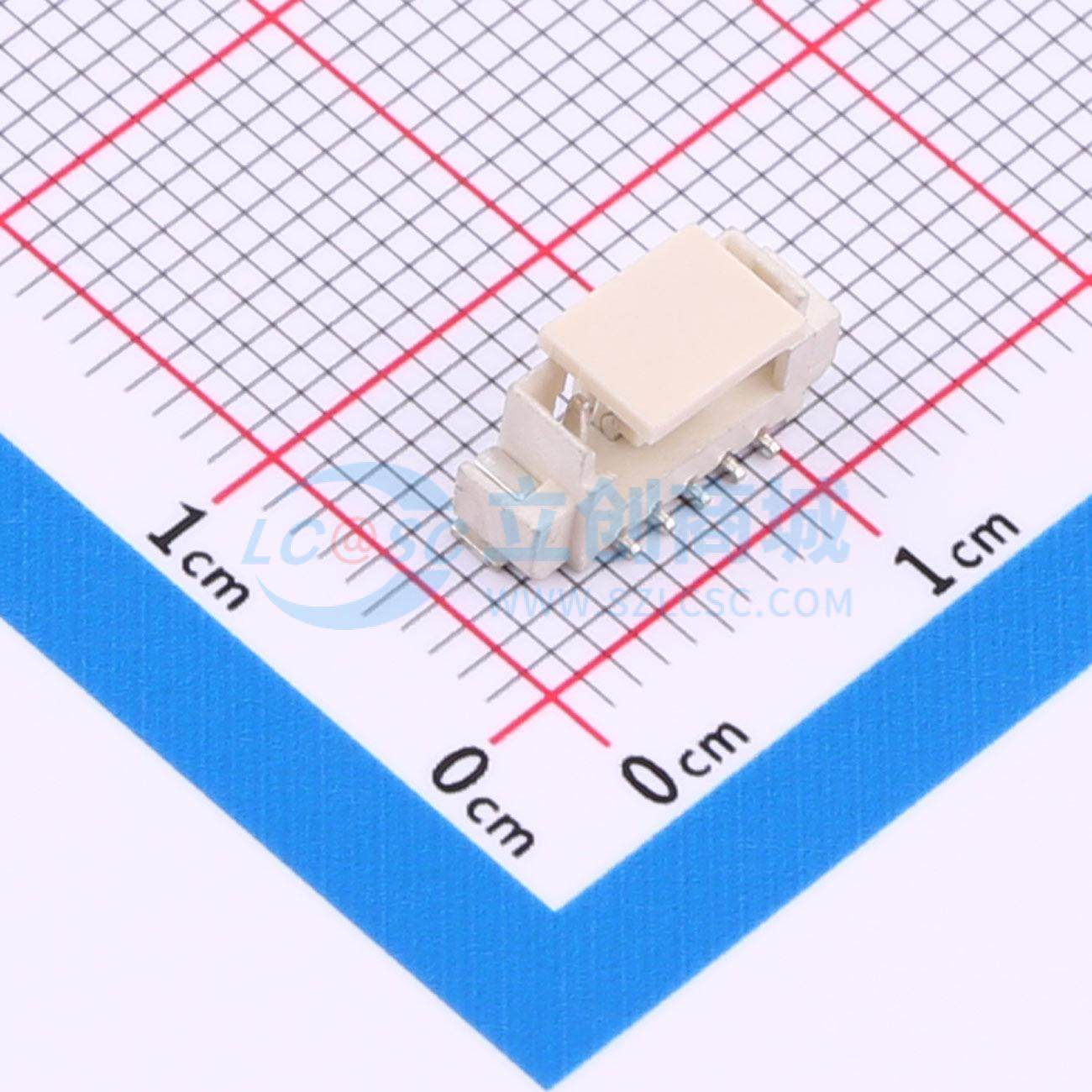 线对板针座 XD-1.25-5PLT SMD,P=1.25mm 1x5P 立贴 电子元器件