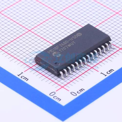 单片机(MCU/MPU/SOC) PIC18F2680T-I/SO SOIC-28-300mil 原装正品