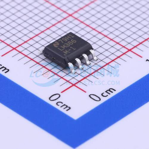 音频功率放大器 LM386MX-1/NOPB SOIC-8-150mil 电子元器件配单