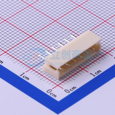 线对板针座 A2506WV-06P 插件,P=2.5mm 1x6P 直插 电子元器件配单