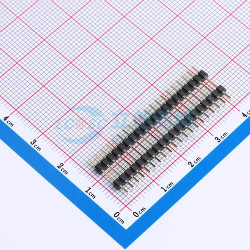 排针 P220-2120A1AS145A1 插件,P=2mm 1x20P 方针 电子元器件配单