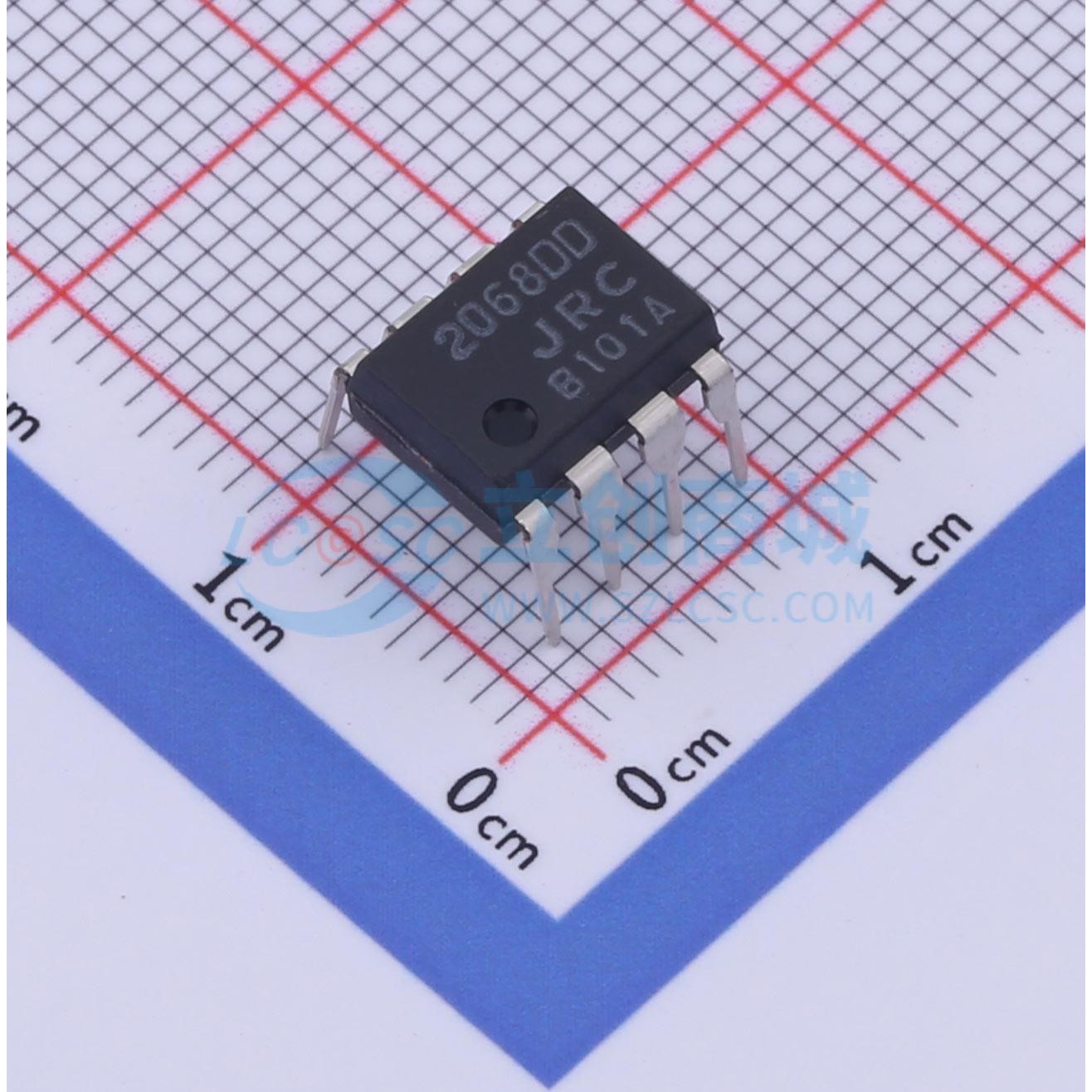 运算放大器 NJM2068DD DIP-8 原装正品 电子元器件配单