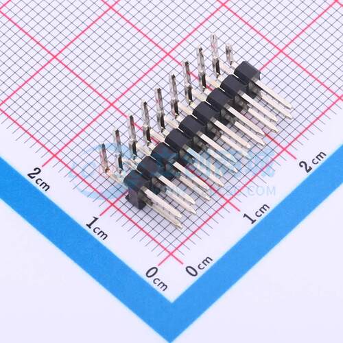 排针 PZ254-2-09-W-8.5 弯插,P=2.54mm 2x9P 方针 电子元器件配单