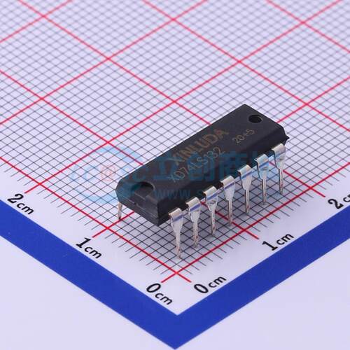 逻辑门 XD74LS132 DIP-14 原装正品 电子元器件配单