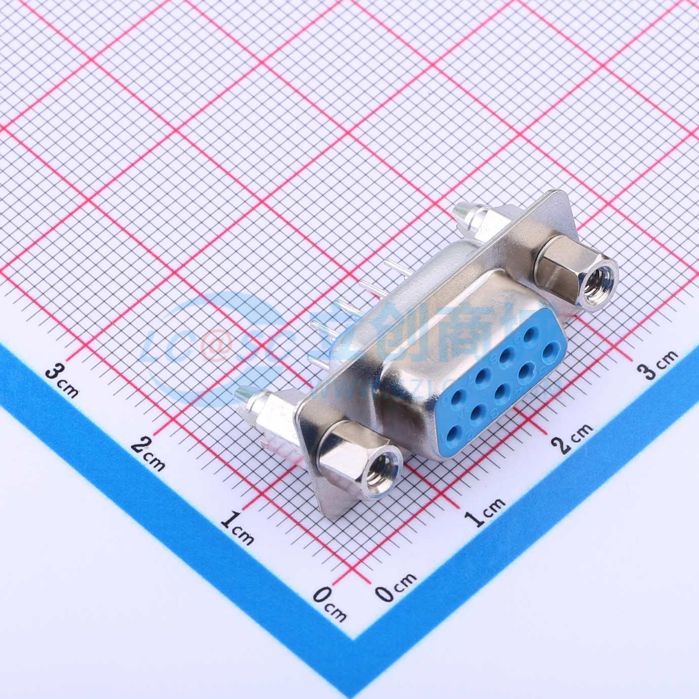 X0209FT7BL5 插件 母 9P D-Sub/VGA连接器