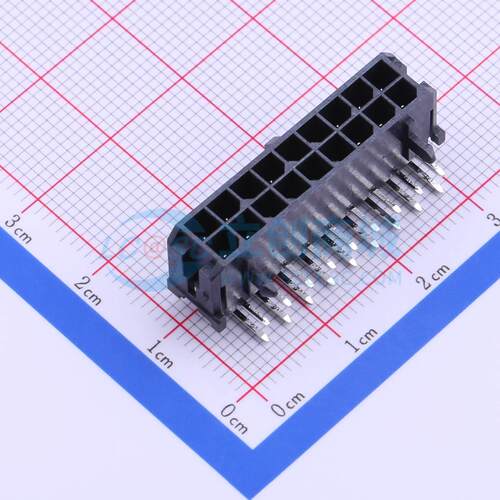 线对板针座 430451800 弯插,P=3mm 2x9P 弯插 电子元器件配单