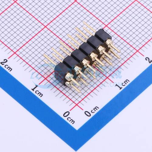 排针 PZ254-2-06-Z-C 插件,P=2.54mm 2x6P 圆针 电子元器件配单