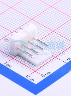 线对板针座 HX25411-4A 插件,P=2.54mm 1x4P 原装 电子元器件配单