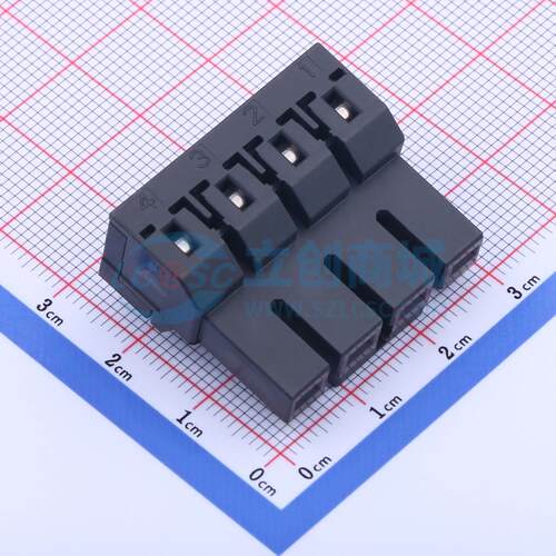 插拔式接线端子 JL9EDGK-75004B01 插件,P=7.5mm 1x4P 电子元器件