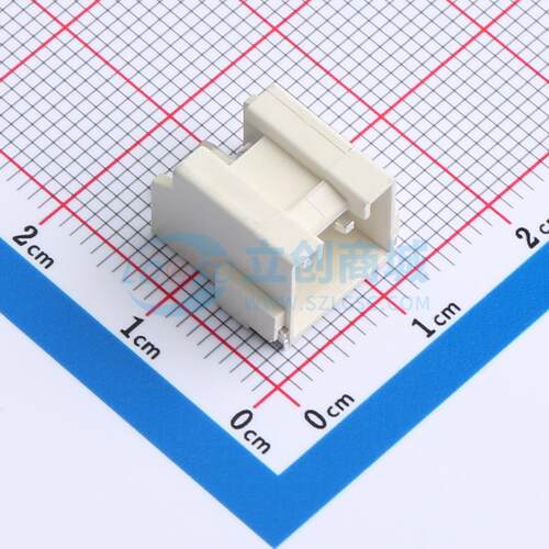 线对板针座 WAFER-VH396W-2A SMD,P=3.96mm,卧贴 1x2P 卧贴 原装