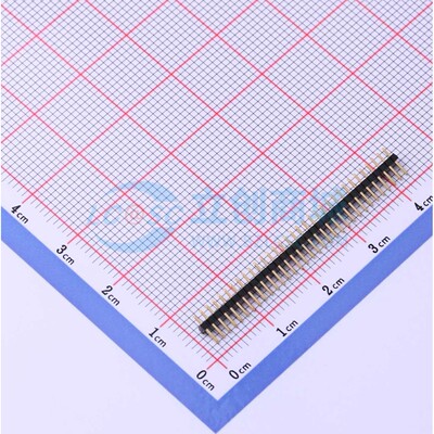 排针 X1311WV-33J-C18D27 插件,P=1.27mm 1x33P 方针 电子元器件