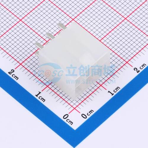 线对板针座 HC-5557-4.2-2x3A 插件,P=4.2mm 2x3P 直插 原装正品