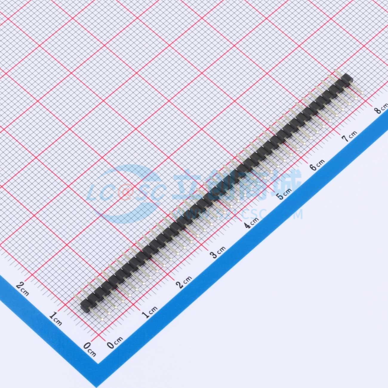 排针 HC-PZ200-8.7L-1x40PZ 插件,P=2mm 原装正品 电子元器件配单