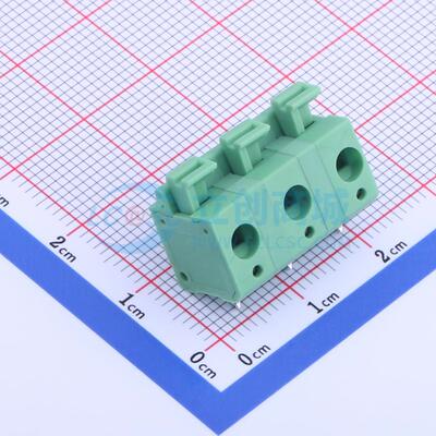 弹簧式接线端子 KF236-7.5-3P 插件,P=7.5mm 1x3P 7.5mm 原装正品