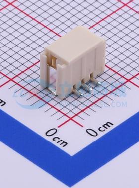 线对板针座 HX15001-3AB SMD,P=1.5mm 1x3P 立贴 电子元器件配单