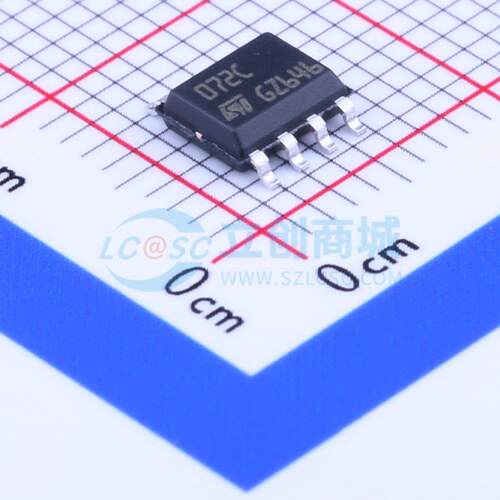 FET输入运放 TL072CDT SOIC-8 原装正品 电子元器件配单