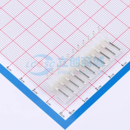 线对板针座 CH3.96-11P WZ 弯插,P=3.96mm 1x11P 弯插 电子元器件