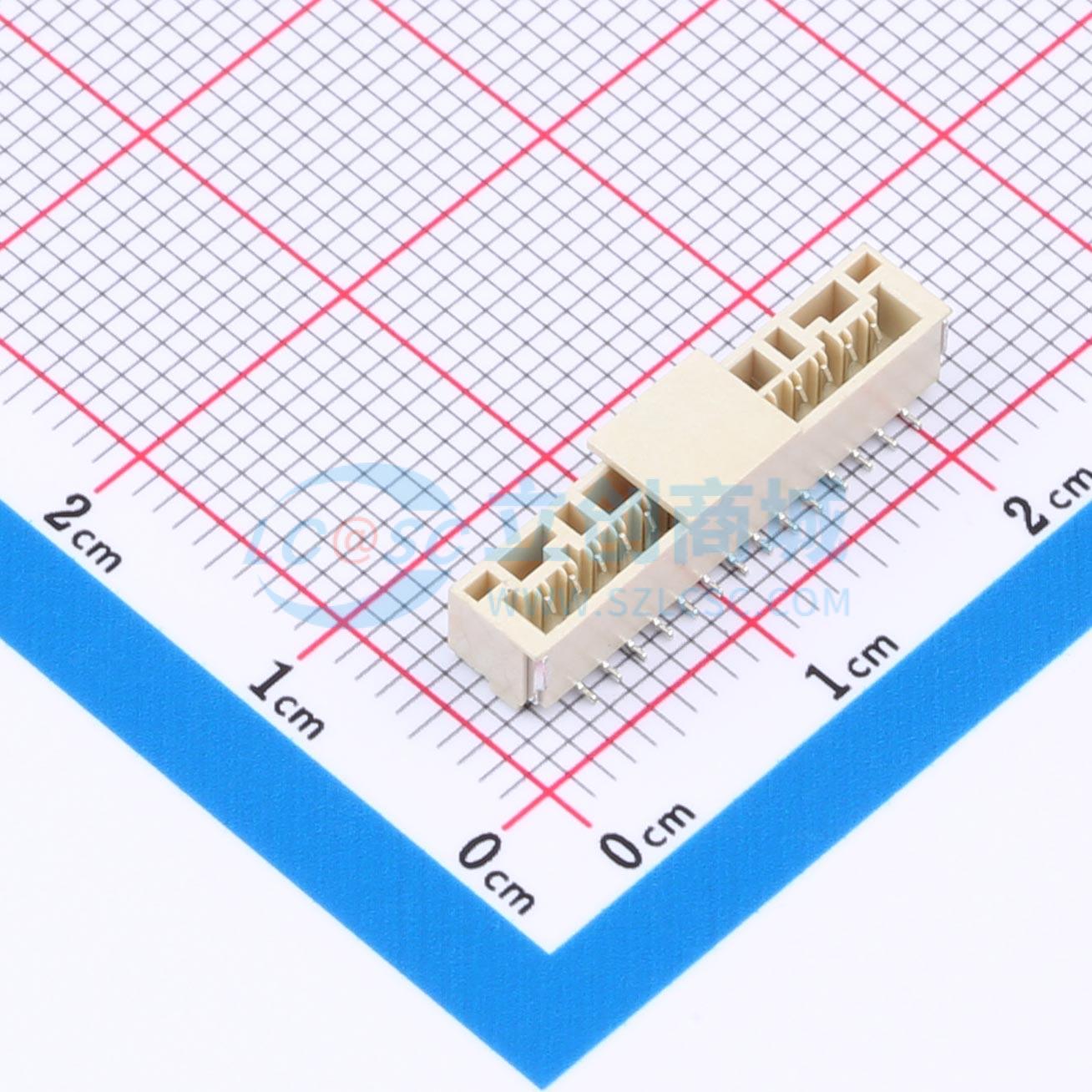 线对板针座 BX-BX-GH1.25-14PLT SMD,P=1.25mm 1x14P 立贴 原装