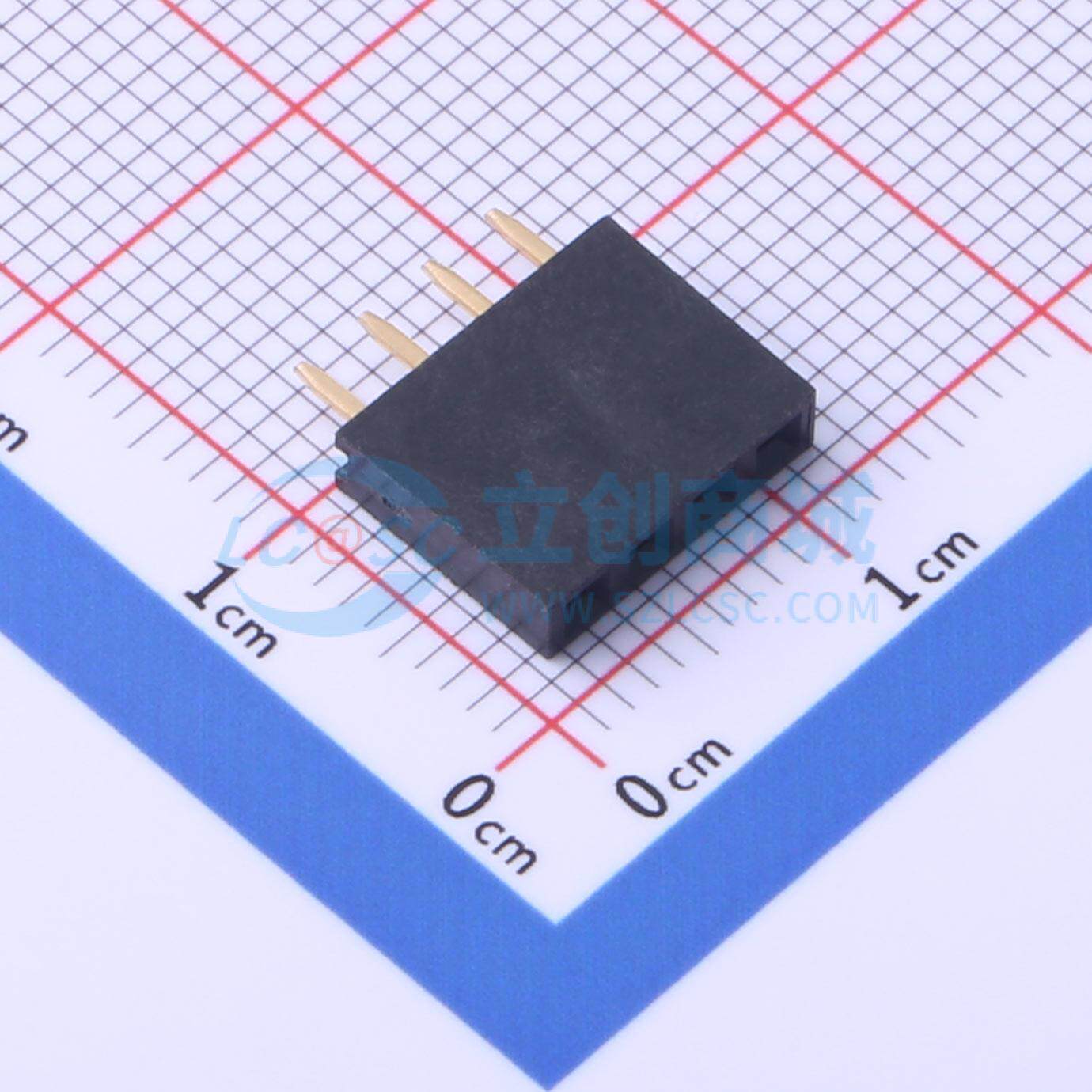 排母 FFH25405-S04S1034K6K 插件,P=2.54mm 原装 电子元器件配单