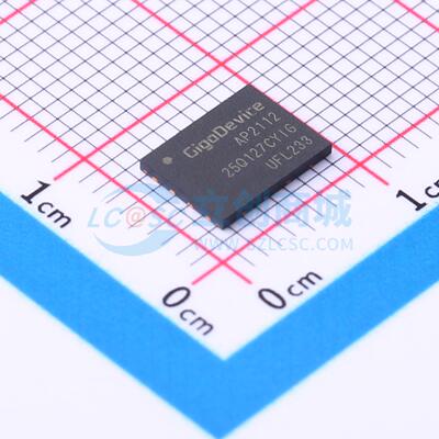 NOR FLASH GD25Q127CYIGR WSON-8-EP(8x6) 原装 电子元器件配单