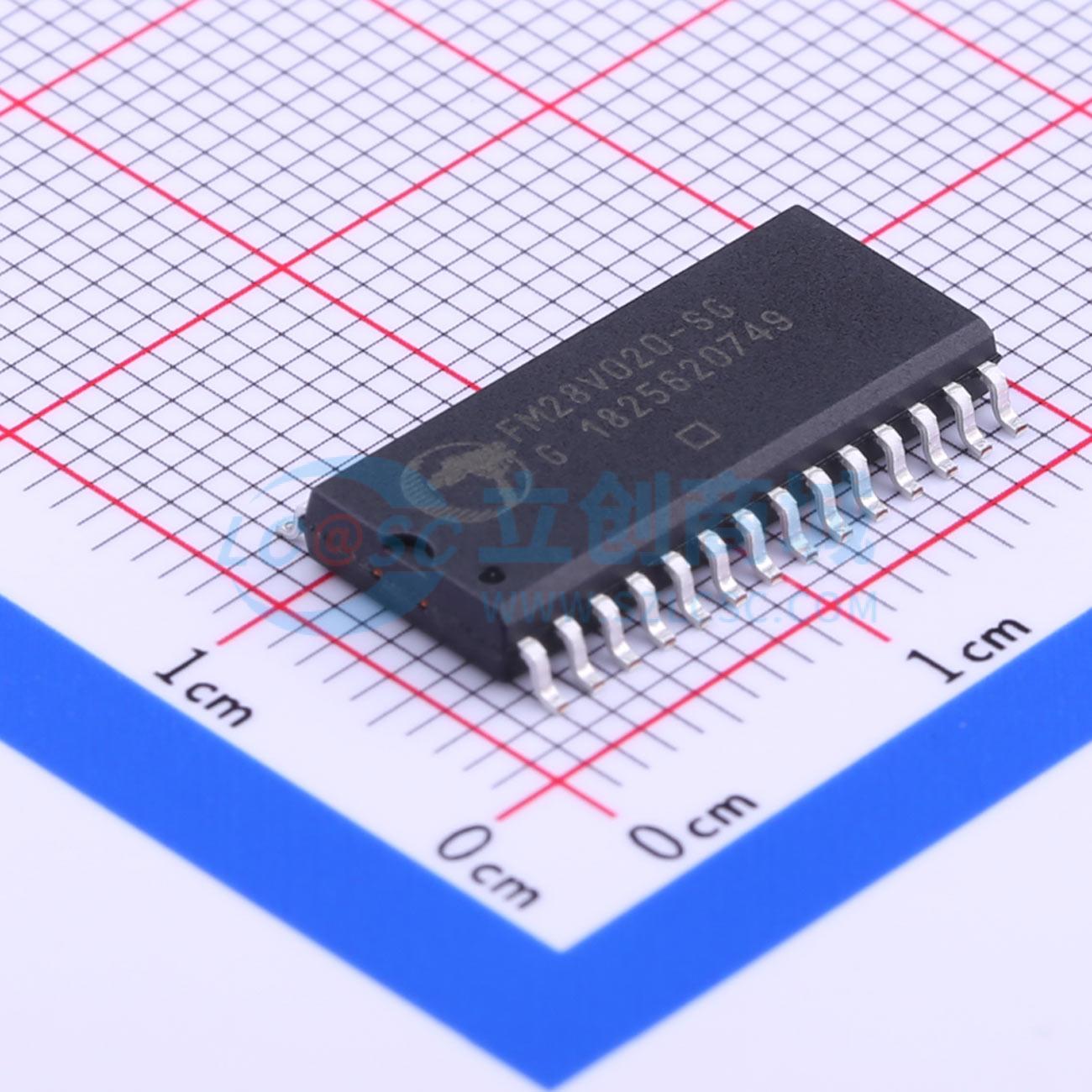 铁电存储器(FRAM) FM28V020-SGTR SOIC-28-300mil 电子元器件配单