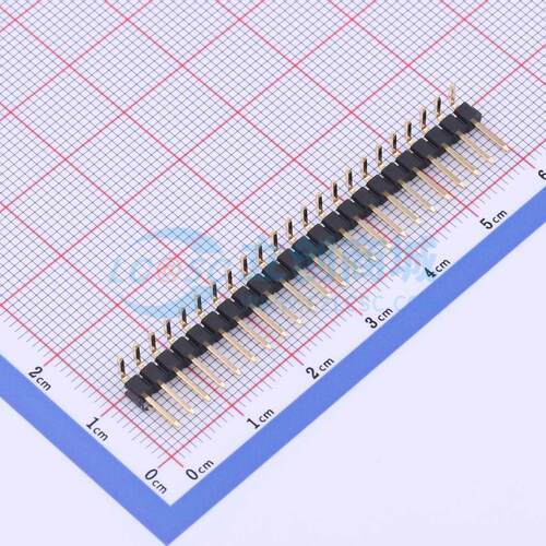 排针 X6511WR-23H-C30D60R2 弯插,P=2.54mm 1x23P 方针 原装正品