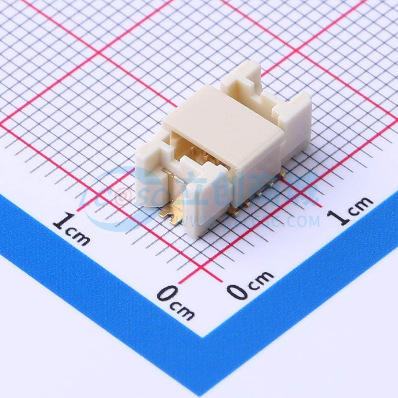 线对板针座 HC-1.25-2*5PLT-G SMD,P=1.25mm 2x5P 立贴 原装正品