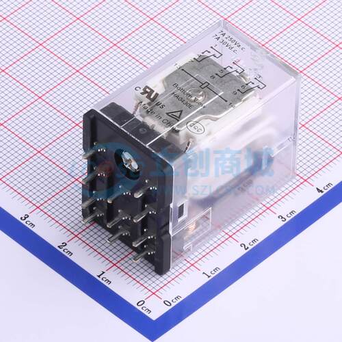 功率继电器 HF18FF/A220-3Z2 插件,21.5x28mm 11 220V 电子元器件