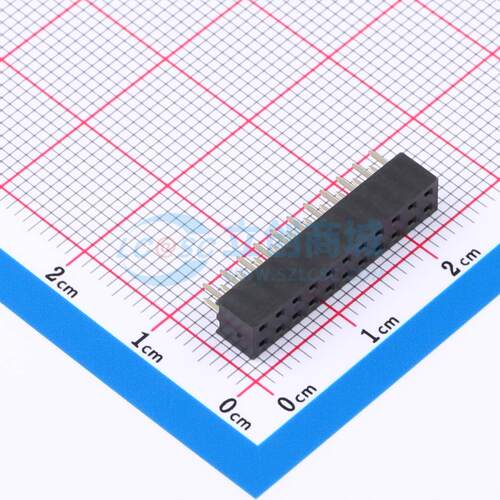 排母 DS1026-06-2x11S8BV 插件,P=2mm 2x11P 双排 电子元器件配单