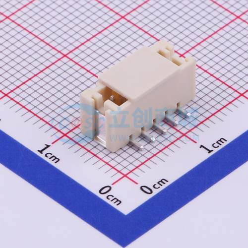 线对板针座 M2010VS-05P SMD,P=2mm 1x5P 立贴 电子元器件配单