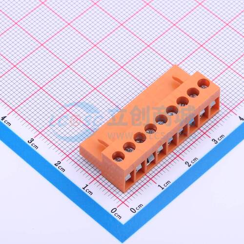 插拔式接线端子 JL396-39609O01 P=3.96mm 1x9P 电子元器件配单
