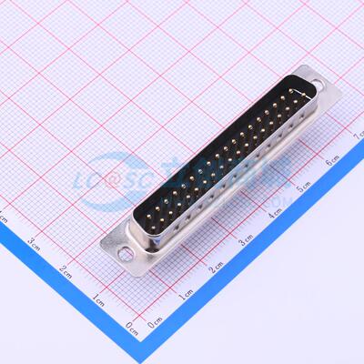 Z-SUBDPEM1021002 插件 D-Sub 公 37P 直插 D-Sub/VGA连接器