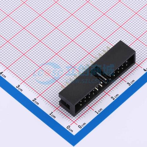 连接器 BX-IDC2.54-2-12PZZ 插件,P=2.54mm 2x12P 简牛座