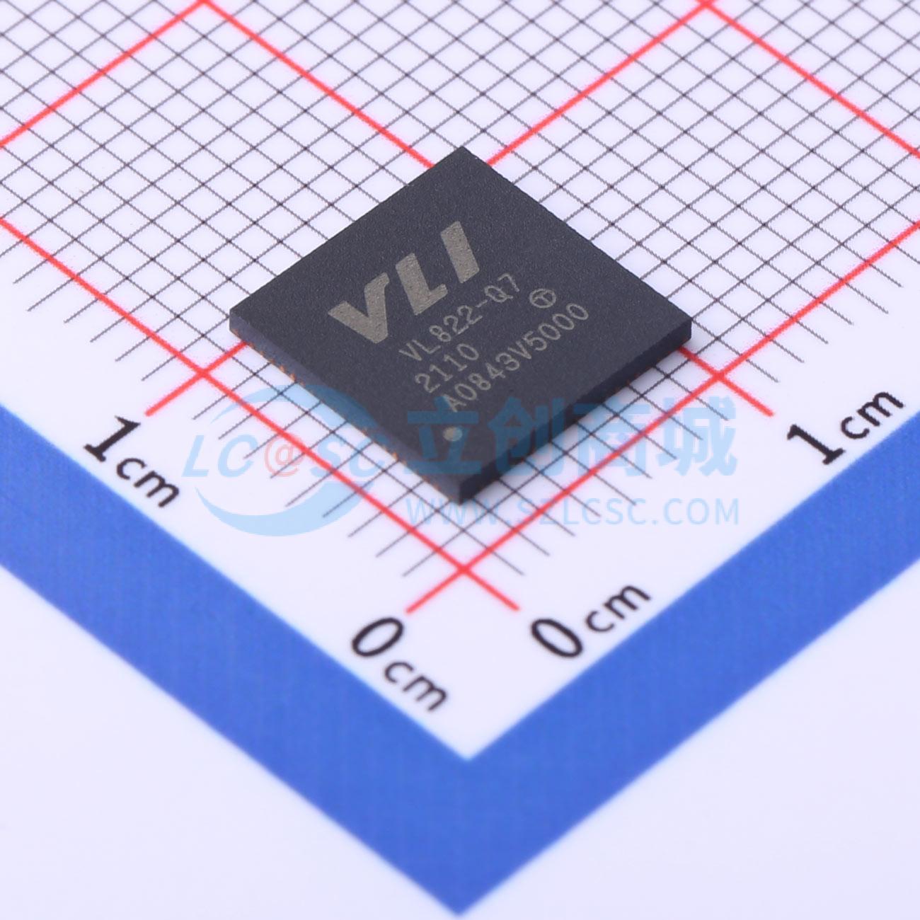 USB转换芯片 VL822-QFN76 QFN-76(9x9) 原装正品 电子元器件配单