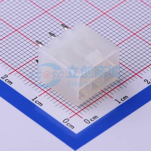 线对板针座 39281063 插件,P=4.2mm 2x3P 直插 电子元器件配单