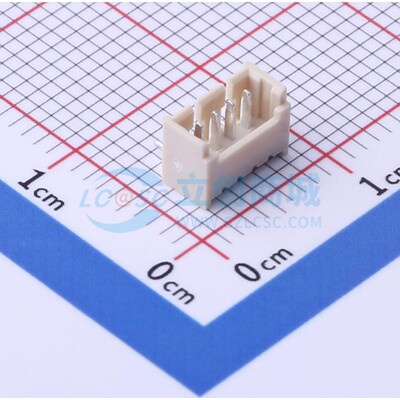 线对板针座 FWF12507-S04B24W5B 弯插,P=1.25mm 1x4P 弯插 原装