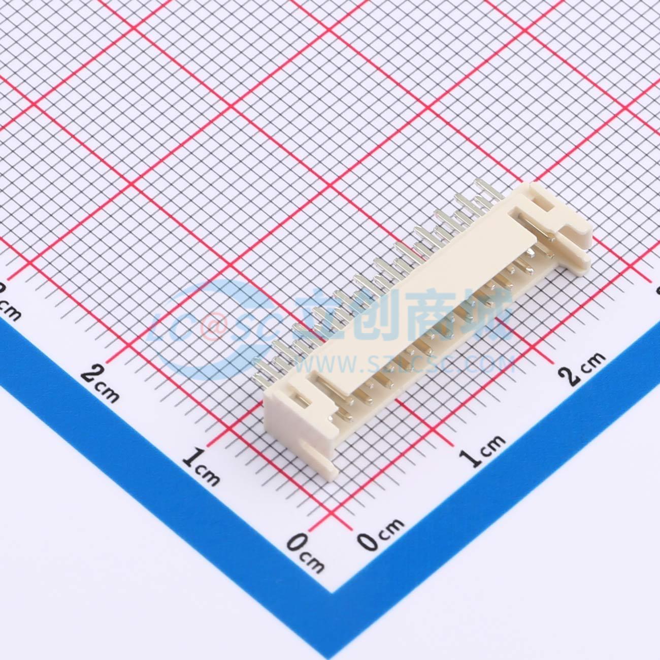线对板针座 XD-PHD-2*12A 插件,P=2mm 2x12P 直插 电子元器件配单