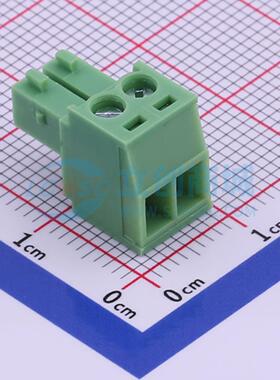 插拔式接线端子 XY2500F-G-3.5-2P P=3.5mm 插头 1x2P 电子元器件