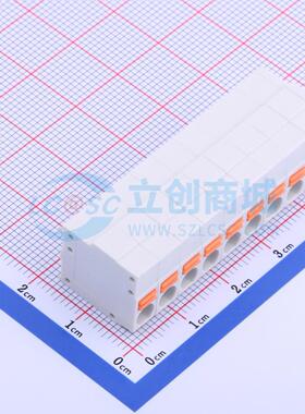 弹簧式接线端子 KF239-5.0-9P 插件,P=5mm 1x9P 5mm 电子元器件
