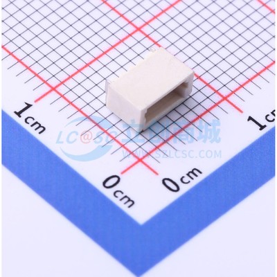 线对板针座 HDGC1002WR-S-4P SMD,P=1mm,卧贴 1x4P 卧贴 原装正品