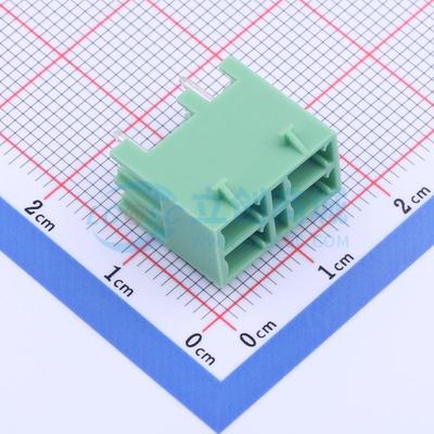 插拔式接线端子 KF2EDGKVG-3.81-2*2P 插件,P=3.81mm 板端/插座-