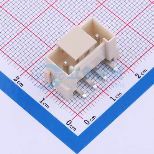 线对板针座 L396VH-04PS SMD,P=3.96mm 1x4P 立贴 电子元器件配单