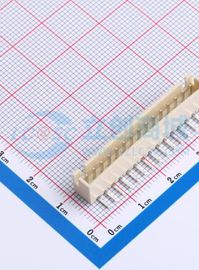 线对板针座 HCZZ0139-15 弯插,p=2.54mm 1x15P 弯插 电子元器件