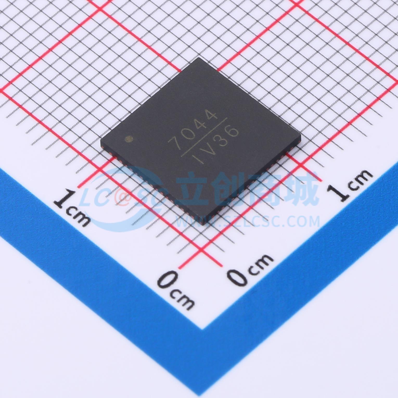 时钟发生器/频率合成器/PLL HMC7044LP10BE LFCSP-68(10x10) 原装