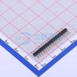 原装 C40D28 卧贴 1x17P P=2mm 17I SMD 正品 排针 方针 X4611WRS