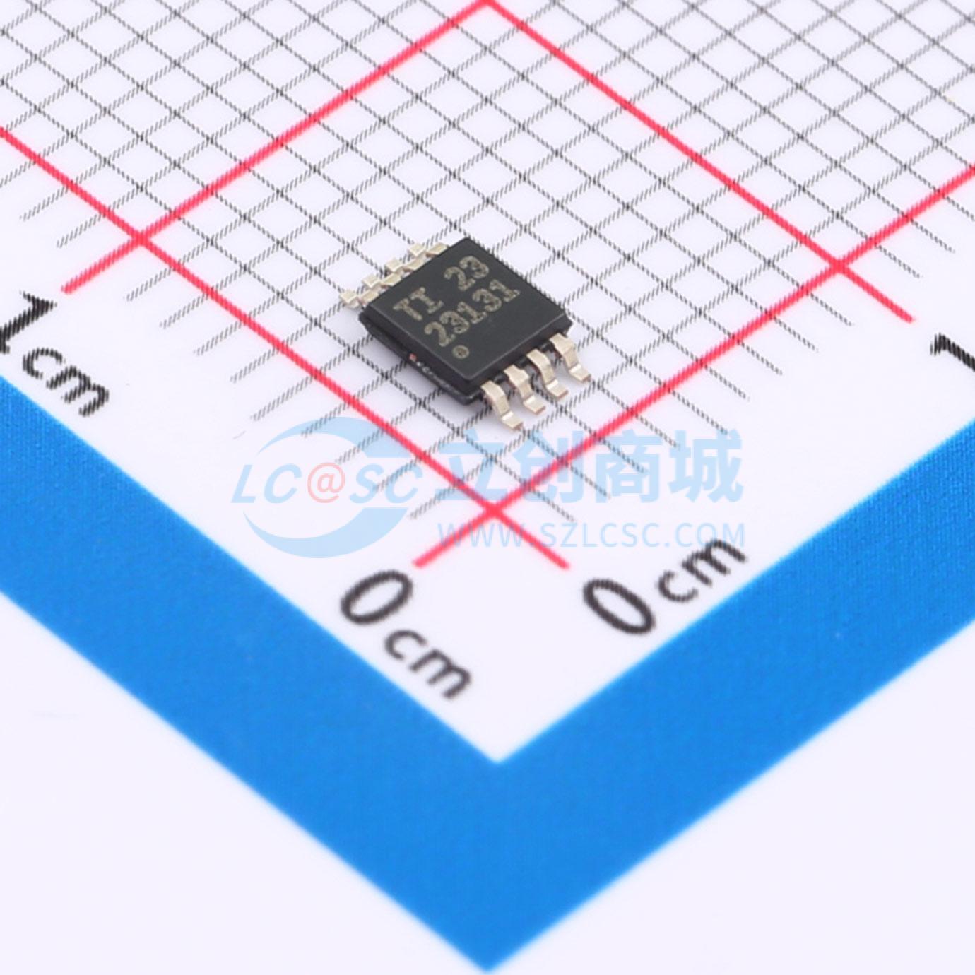 运算放大器 OPA2313QDGKRQ1 VSSOP-8 原装正品 电子元器件配单 - 实物图