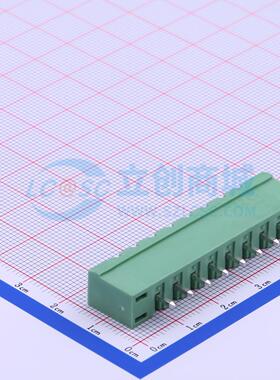 插拔式接线端子 DB2EVM-5.08-8P-GN 插件,P=5.08mm 板端/插座-闭